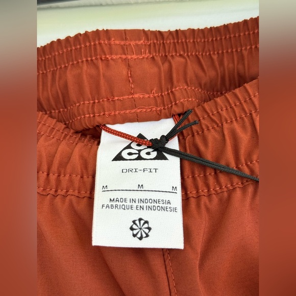 Nike ACG Dri-Fit Pants Women’s M Brown Loose Fit Hiking Outdoor UPF 40+ - Picture 9 of 13